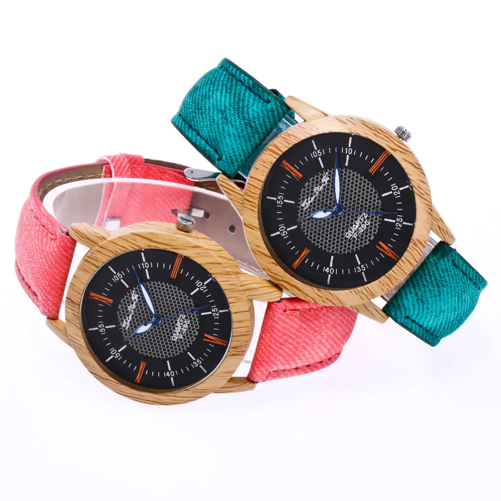 Женские часы из натурального дерева, повседневные минималистичные часы из искусственной кожи и бамбука, кварцевые наручные часы relogio masculino reloj mujer 30X