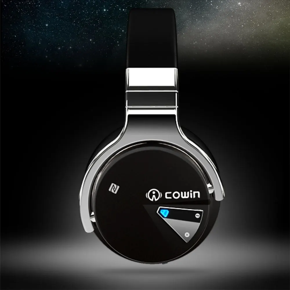 Cowin E7 ANC Bluetooth наушники на ухо HiFi Беспроводная гарнитура наушники для телефонов активные шумоподавления наушники с микрофоном