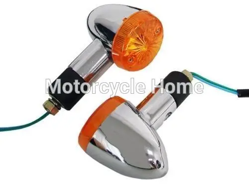 2 шт. мотоцикл янтарные указатели поворота для Kawasaki Vulcan VN 750 800 900 1500 1600 1700 2000