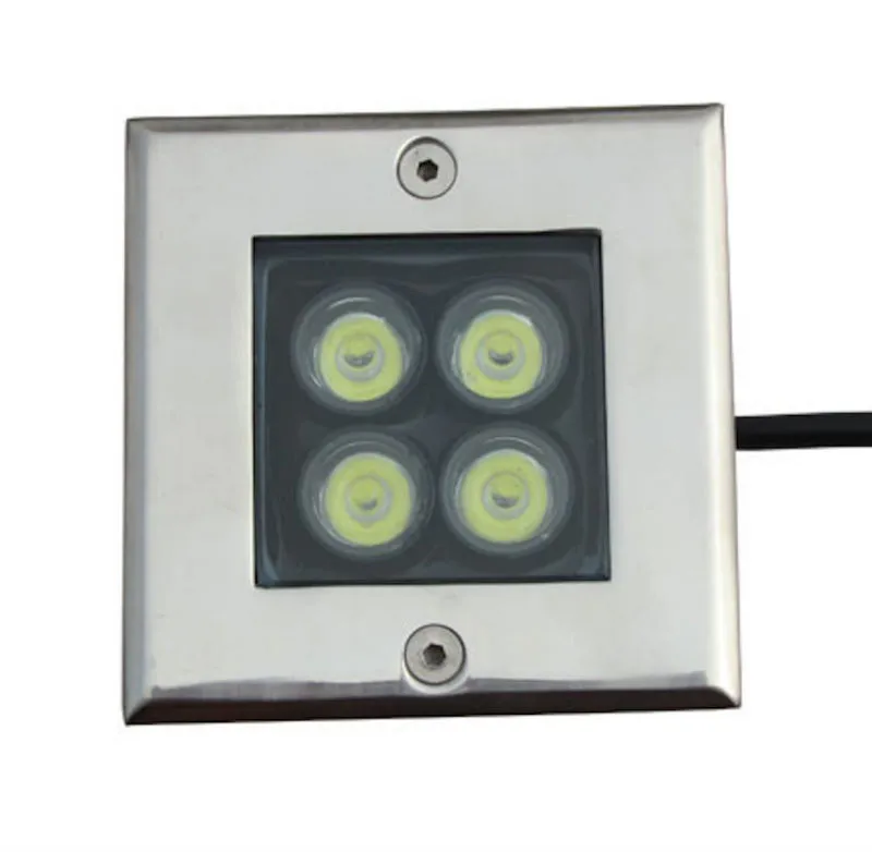 Luzes do Jardim Luzes de Quintal Lâmpadas à Prova Luz de Parede w ao ar Chão Subterrâneo Exterior 12 v 9 w 16 Livre Praça Enterrado d' Água Luz dc 6 12 V 9 W 12 W 16