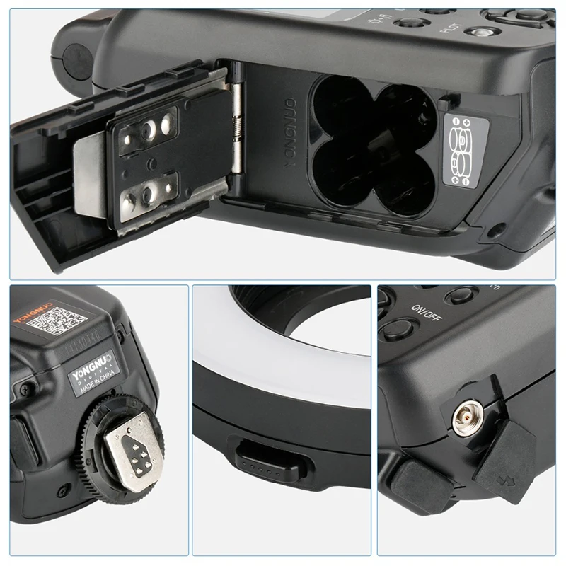 Светодиодная лампа для видеосъемки YONGNUO YN14EX E TTL макро кольцо Flash Speedlite Canon 5Ds 5Dsr 760D 5D