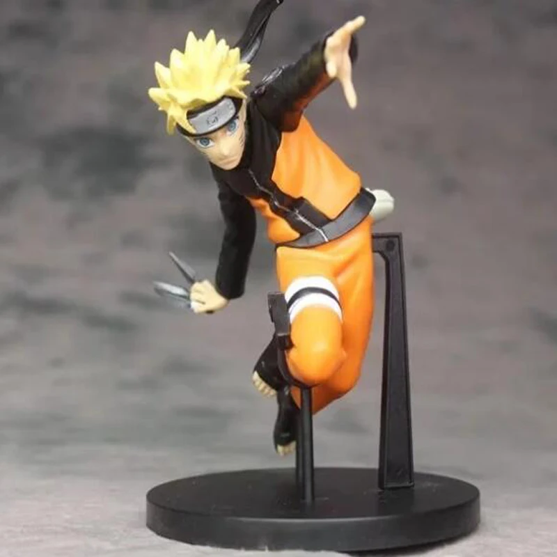 Наруто действие аниме Uzumaki Naruto Рисунок Коллекционная модель игрушки Фигурки Модель подарок сувенир 16 см ПВХ с коробкой