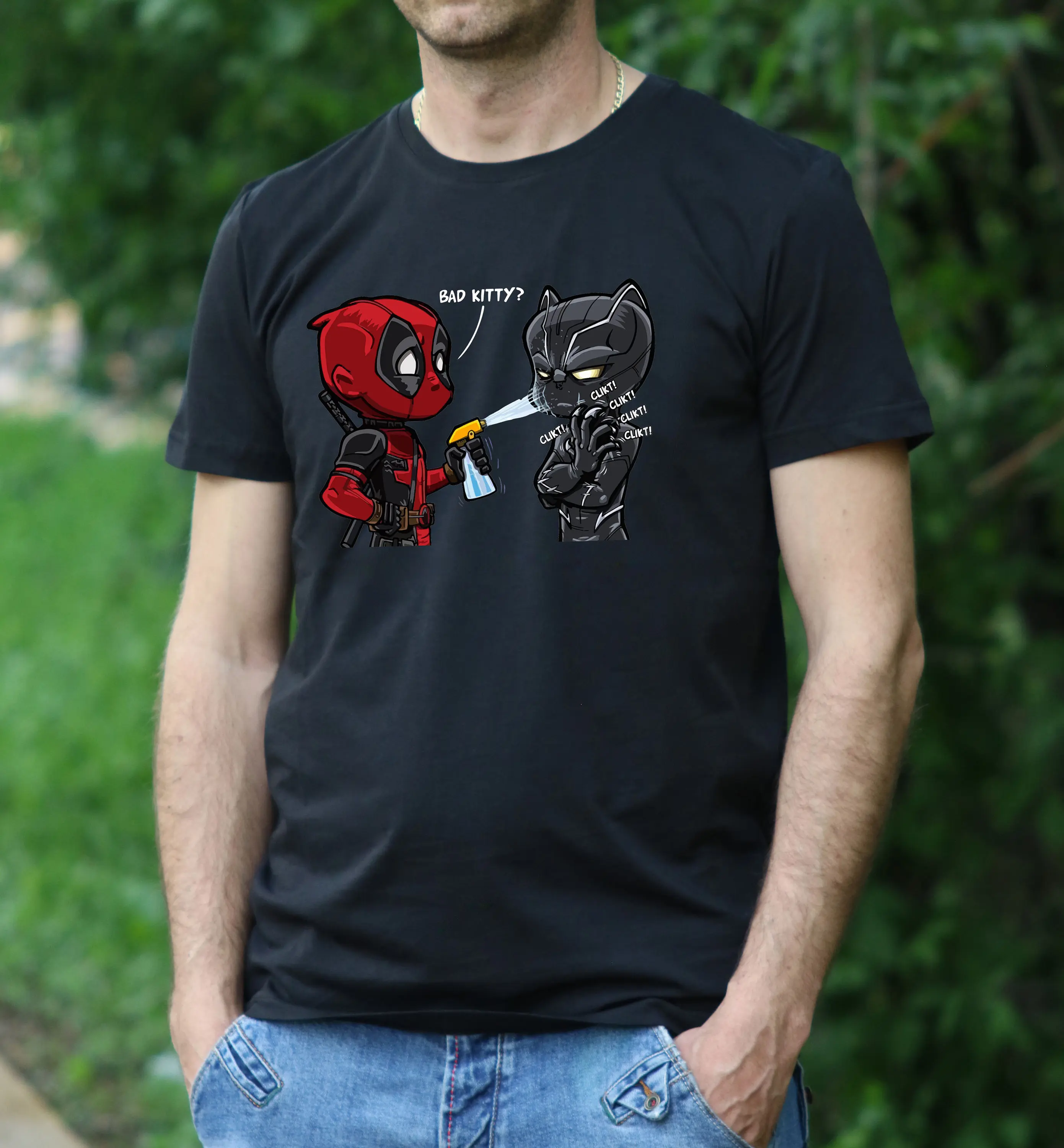 deadpool kitty shirt