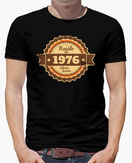 2017 Limited men t shirts Born in 1976, Limited Edition Short Novelty ...