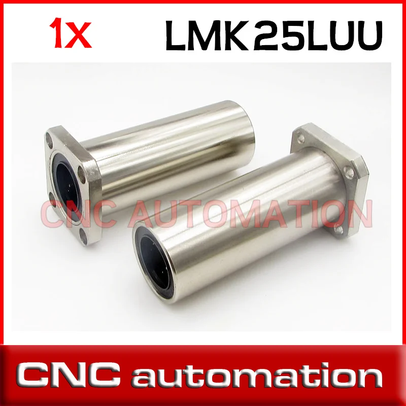 LMK25LUU Square Flanged Long Type Linear Bushing Ball Bearing 25mm