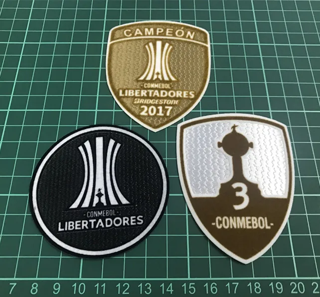 SPT 2018 GREMIO LIBERTADORES CONMEBOL PARCHE набор COPA + трофей 3 CAMPEON 2017 значок|copa libertadores|parche copa
