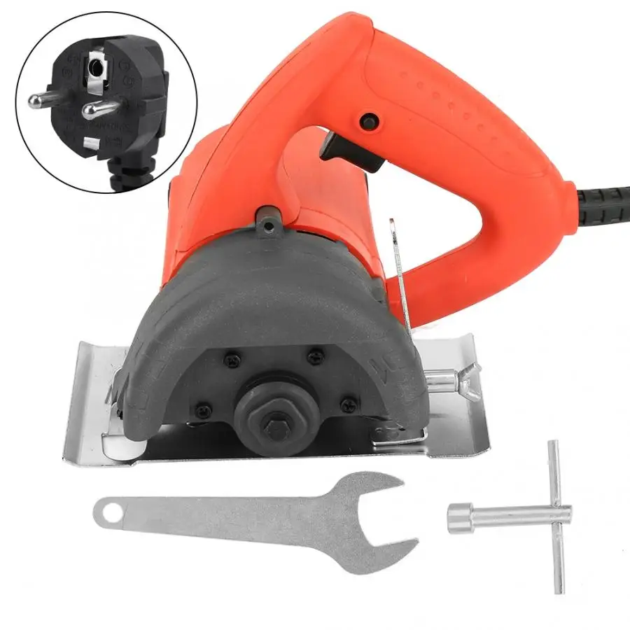 

1480W Circular Saw 110mm Blade Metal Stone Wood Plastic Cutting Machine 220V EU Plug Multifunction Blade Metal Stone