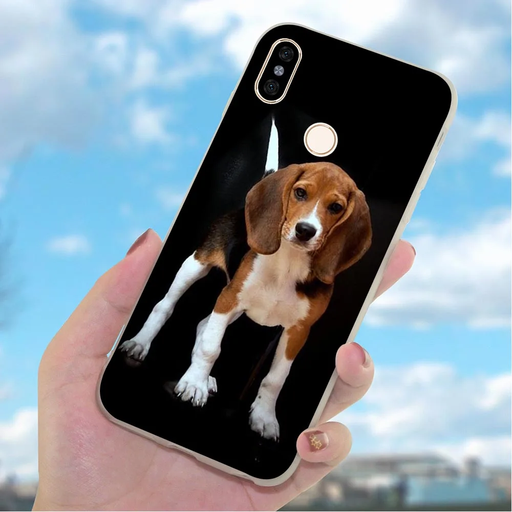 Мягкий ТПУ чехол для телефона Redmi 5A Beagle Dogs 4X 4A 5 Plus Prime 6A Note 6 Pro 7 Xiaomi Mi 8 A2 Lite A1 9