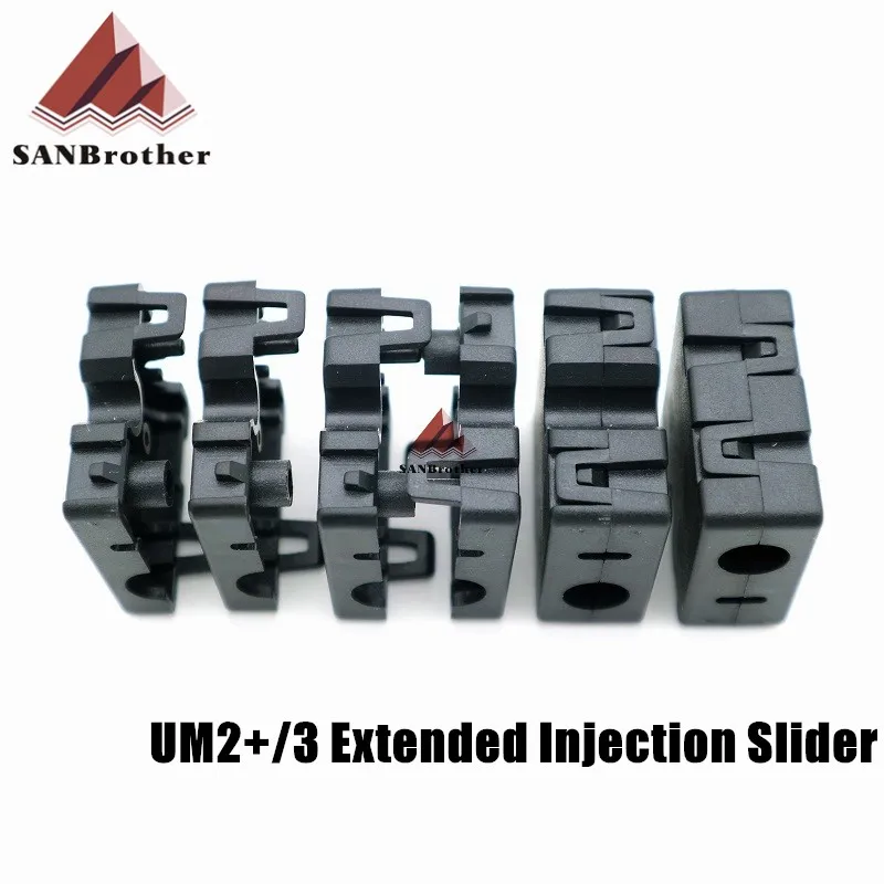 8pcs/set 3d Printer Um2+ Um2 Extended + Diy Original Injection Slider