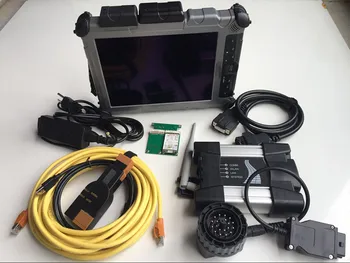 

2020 for bmw icom next with wifi professional for bmw diagnostic programming tool with software 512gb SSD ix104 laptop win7