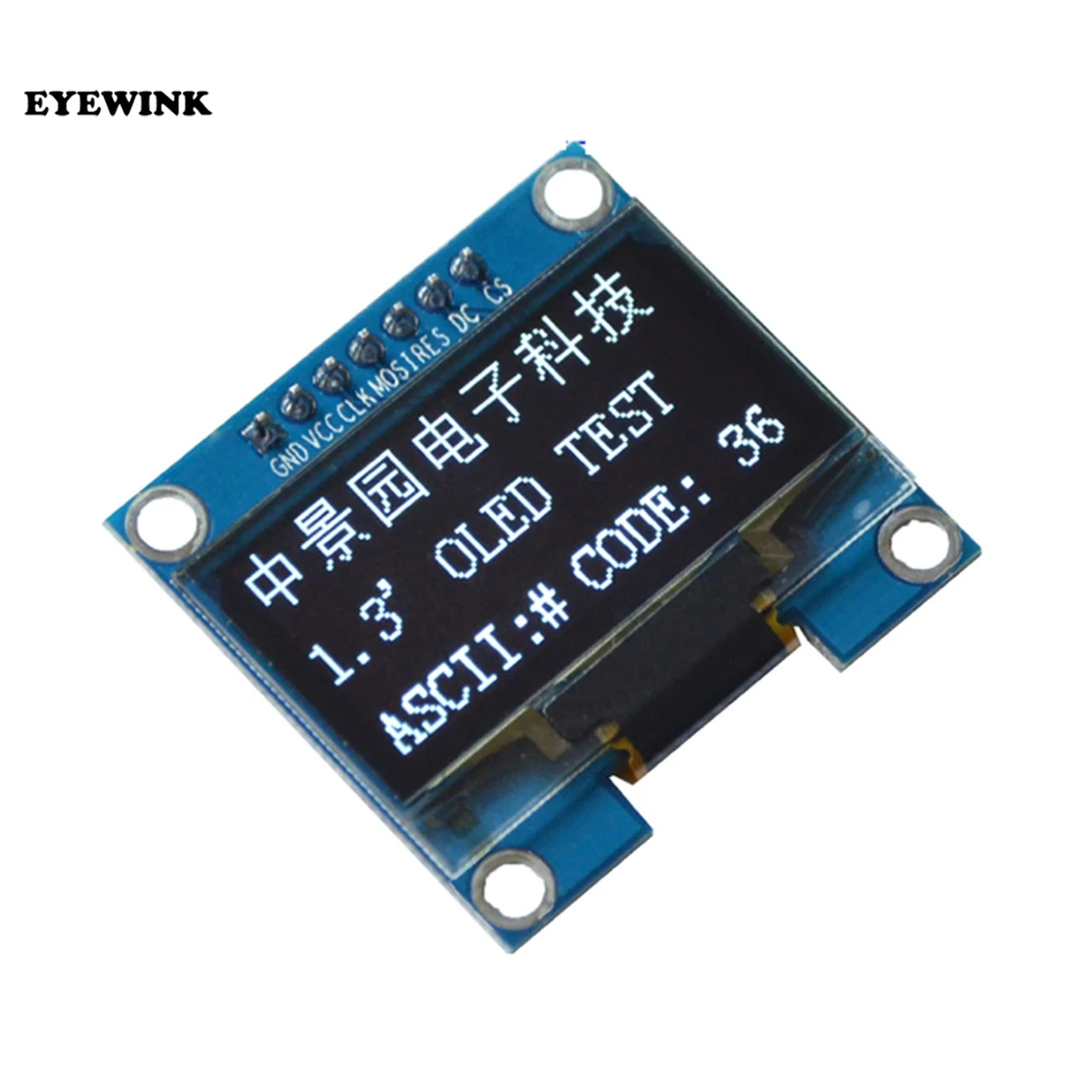 

1pcs 1PCS 1.3" OLED module white color SPI 128X64 1.3 inch OLED LCD LED Display Module 1.3" SPI Communicate