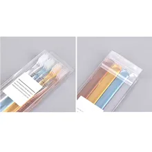 Зубная щетка 4 шт./компл. Разноцветные кристаллы мягкая Щетинная зубная щетка маленькая головка зубная щетка дорожная портативная Профессиональная Косметика May9