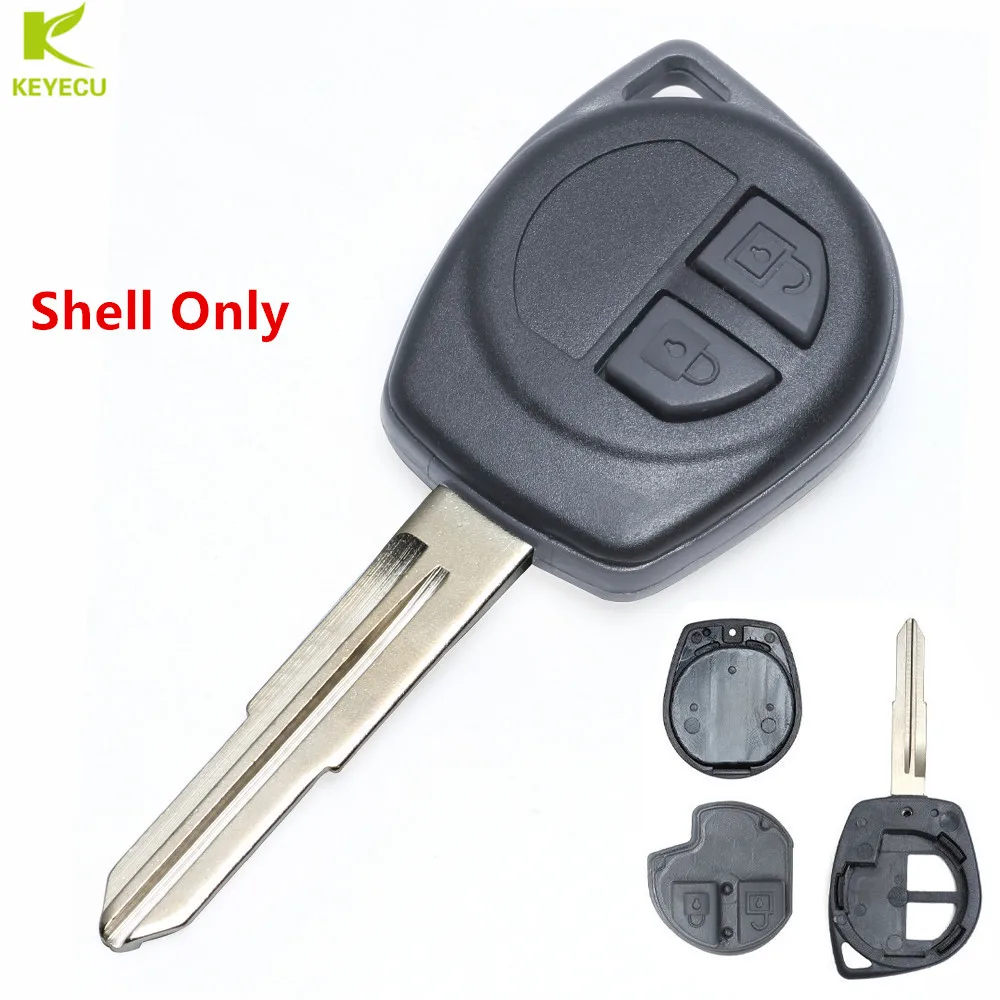 Replacement 2 button case for Suzuki Swift remote keyless entry fob