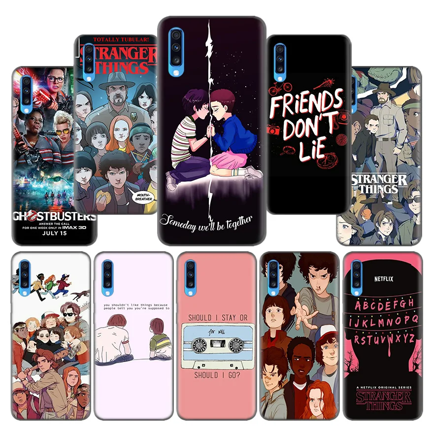 

Should Stay Should Stranger Things Pattern Silicone Case Cover Coque for Samsung Galaxy J8 J6 J6Plus J4 J4Plus 2018 Fundas Capa