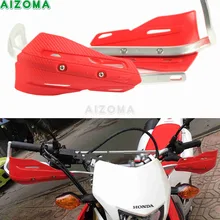 Красный Мотокросс Dirt Bike 1-1/"(28 мм) рукавицы для Honda XR CRF 450 250L/M/Ралли супермото, универсальный защитный комплект для рук