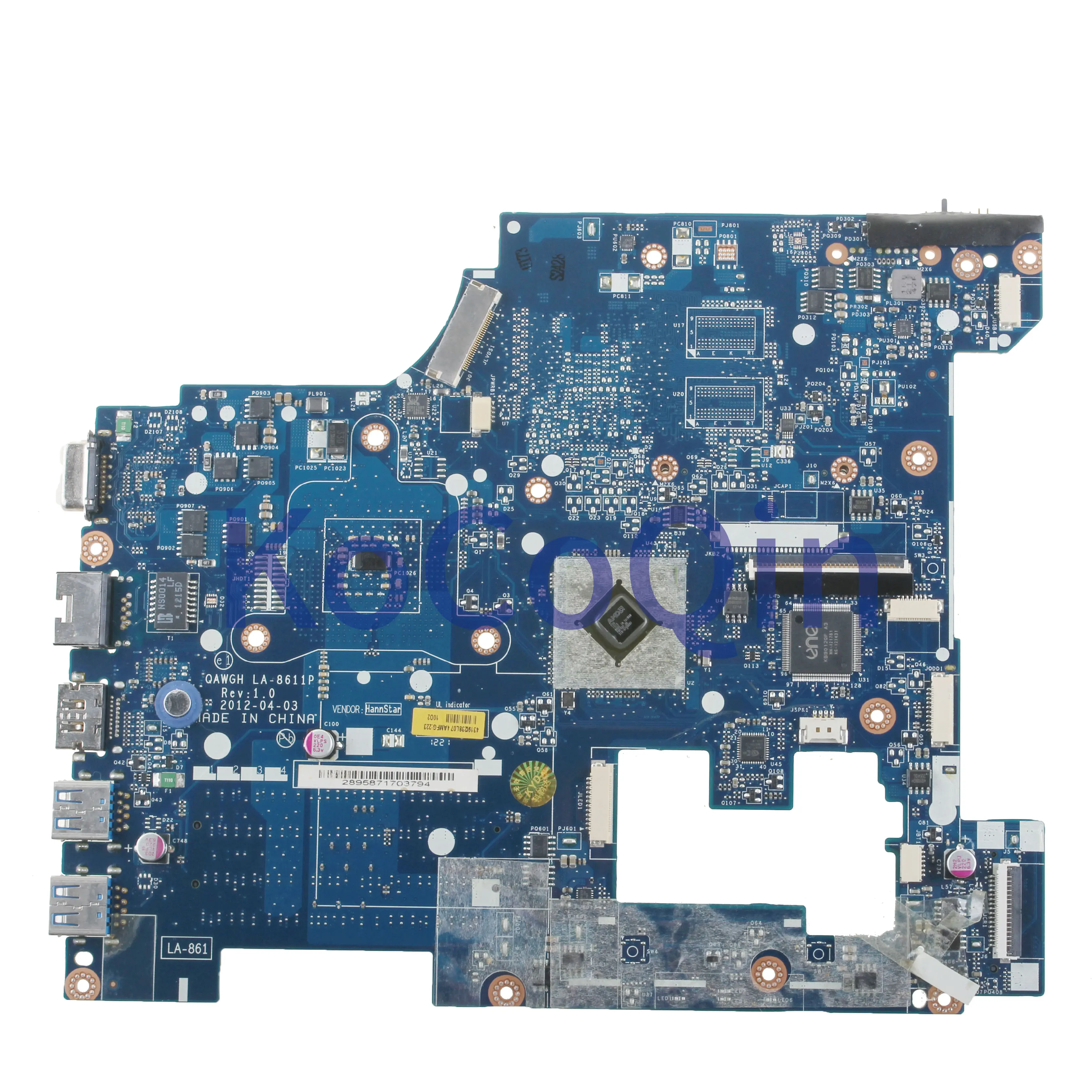 KoCoQin материнская плата для ноутбука lenovo P585 G585 N585 материнская плата QAWGH LA-8611P 90000420 AMD