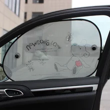 2pcs автомобиля Защита от солнца тенты боковая Солнцезащитная шторка крышка сетчатый козырек щит экран солнечные УФ Защита 65*40 см Окна Автомобиля Протектор