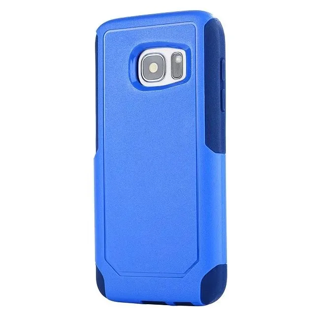 DHL hybrid 2 в 1 пластиковый+ tpu чехол для Galaxy S7, S7 края, высокое качество жесткий чехол для Galaxy S7 S7 Edge 100 шт./лот