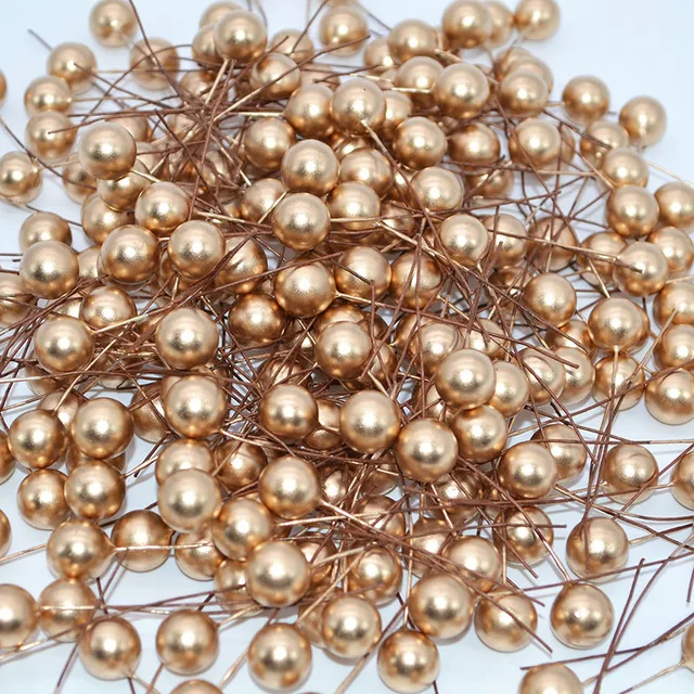 50 pz 12mm Mini di Plastica Perla Stame Fiore Artificiale di Frutta Ciliegia Sta 50 pz 12mm Mini di Plastica Perla Stame Fiore Artificiale di Frutta Ciliegia Sta