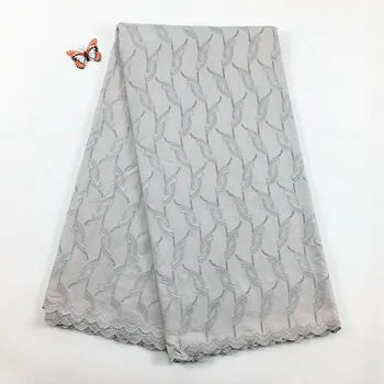 

High Quality African Swiss Voile Lace 2019 African 2055 Polish Swiss Cotton Voile Lace Fabric For Men and Women