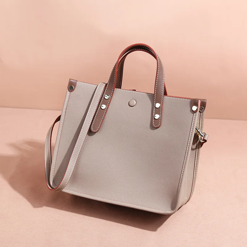 

Luxury briefcase handbags Women Bags Designers High Quality Genuine Leather Large Capacity Casual Totes Female Shoulder Bag 2019