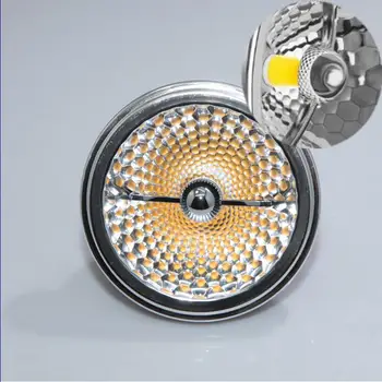 

LED AR111 Spotlight 15W COB ES111 QR111 45mil Bridgelux GU10 G53 12VDC /AC110V-240V Equal 120W Halogen Lamp Bulb Free shipping