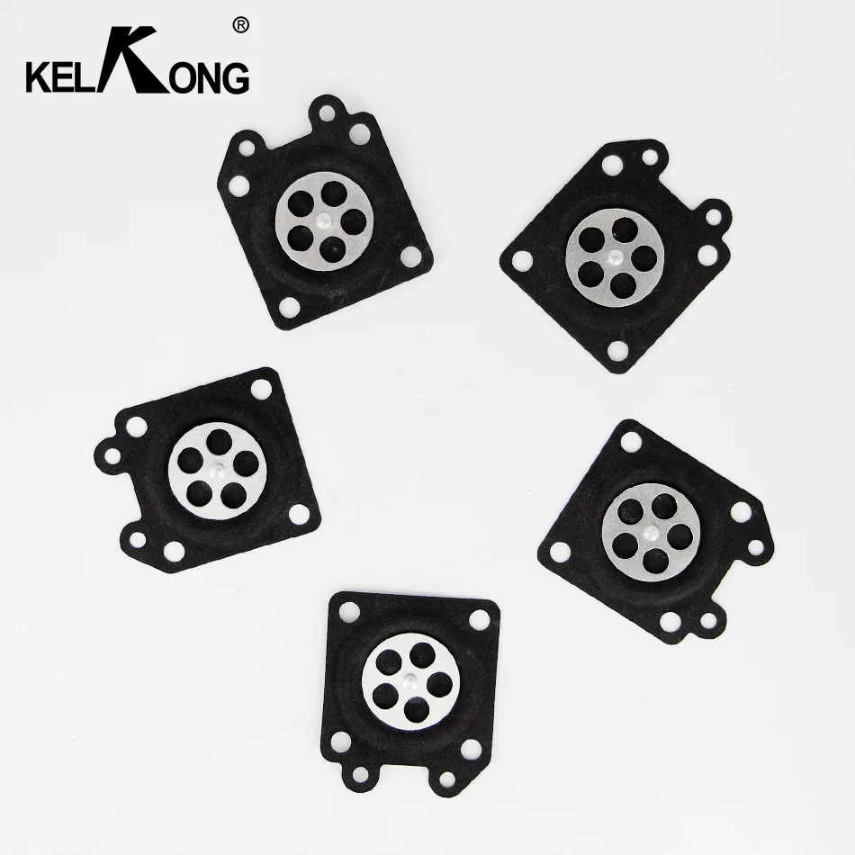 5pcs lot Metering Diaphragm Assembly WALBRO Carburetor Zenoah 2500 3800 4500 Chainsaw Repair Parts Metering Diaphragm