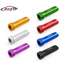 RASTP-Полный алюминиевый чехол для ручного тормоза, рукоятка для аварийного стояночного ручного тормоза, универсальная противоскользящая рукоятка ручного тормоза, RS-HB016-TP