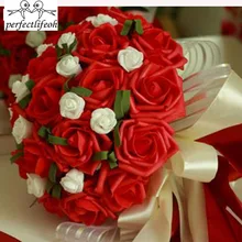 Perfectlifeoh свадебный цветок Моделирование цветок невесты Холдинг цветок невесты свадьба