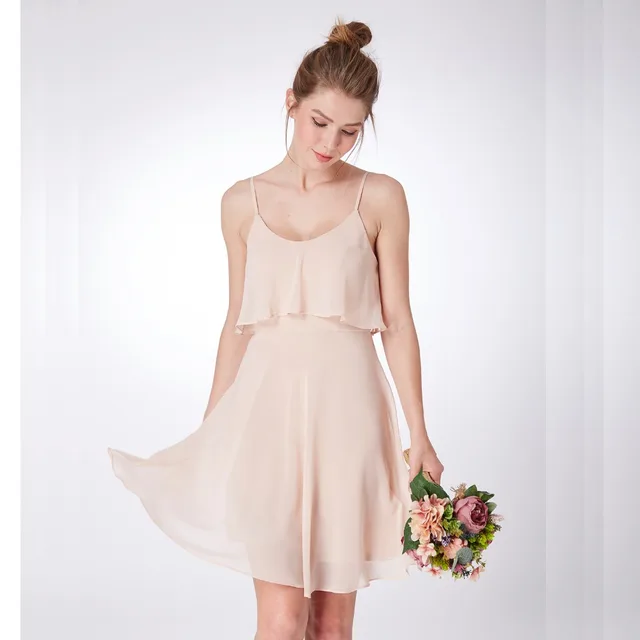 Chiffon Bridesmaid Dresses Ever Pretty Ep04052 A Line Blush Simple Chiffon Bridesmaid Dresses Ever Pretty Ep04052 A Line Blush Simple Short Fashion Spaghetti Strap