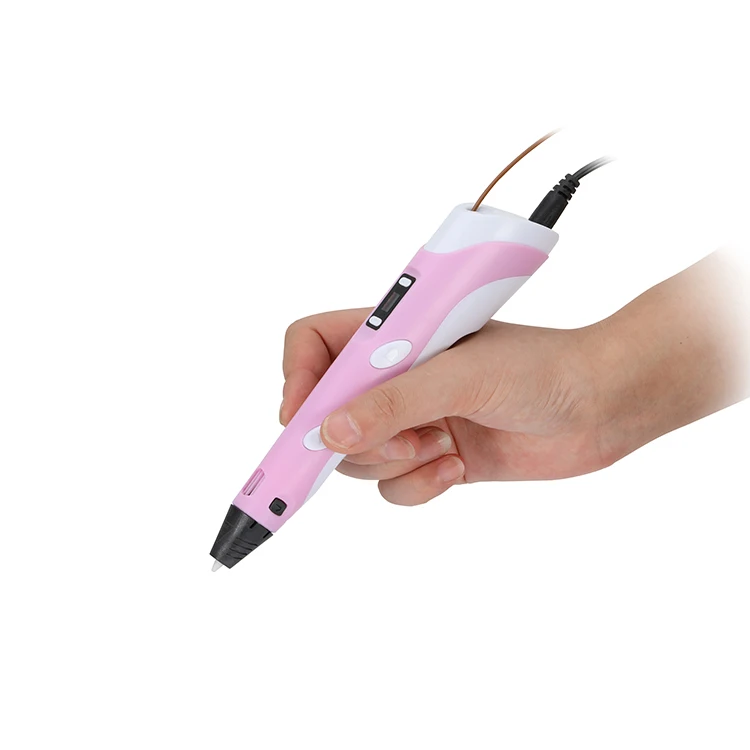 3D Ручка DIY 3D печатные Ручки 1,75 мм PLA нити 5 в 3D ручки для рисования с ЖК-экраном для детей Детские Обучающие Инструменты подарки на день рождения