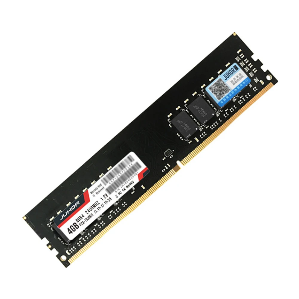 Juhor ram DDR4 4 ГБ 8 ГБ 16 ГБ 2400 МГц 2666 МГц RGB ram для настольного компьютера DDR4 U-DIMM PC4-19200 288 pin non-ecc(без коррекции ошибок) Оперативная память ory ram