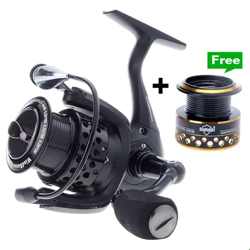 

SeaKnight High Speed WR2000/3000 6.2:1 Gear Ratio 11BB Ball Bearings Spinning Fishing Reel With Free Extra Spare Spool