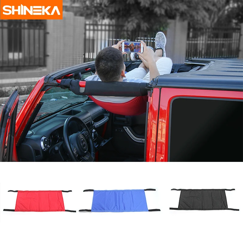 SHINEKA New Style Cloth Car Top Roof Hammock Cover Exterior Accessories