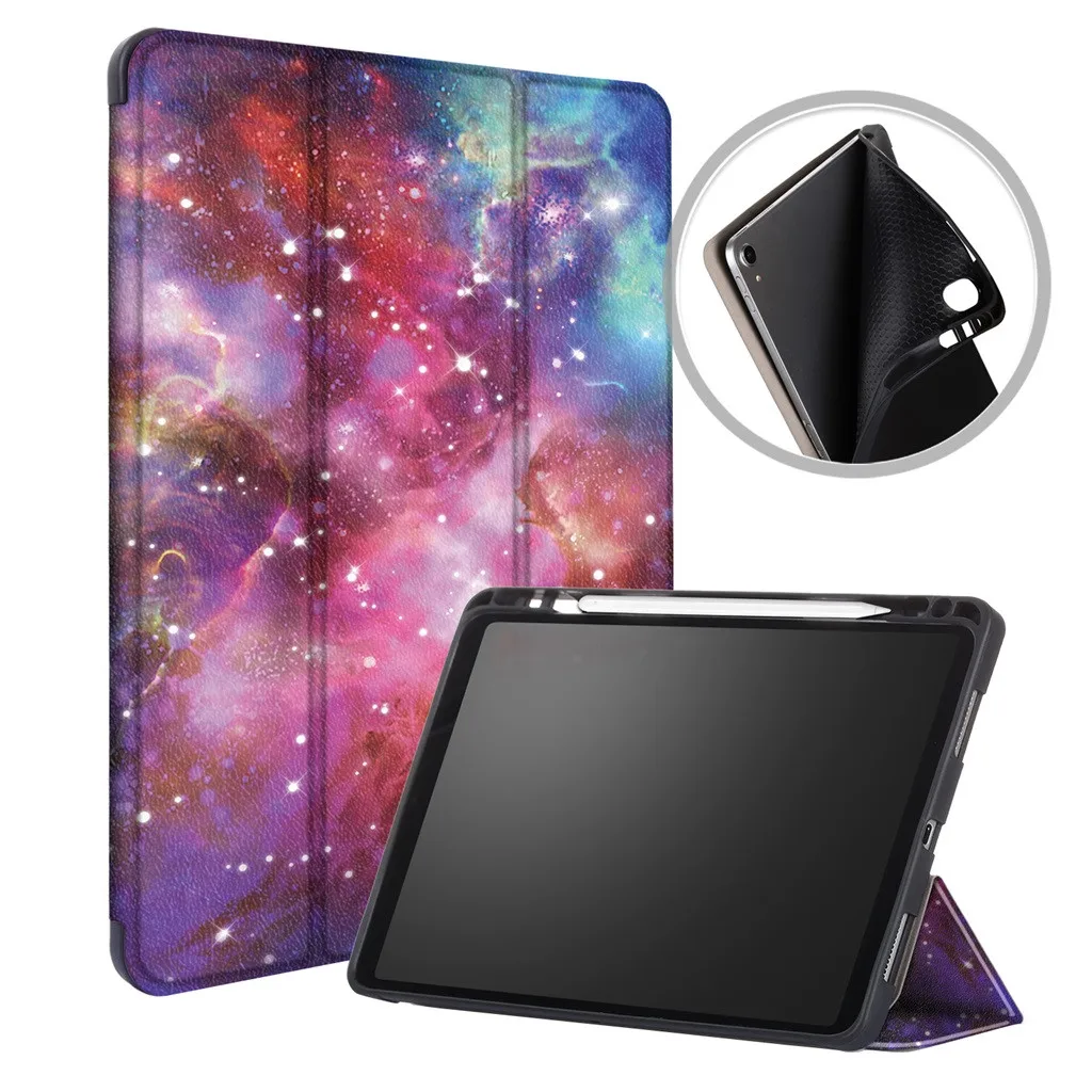 

tablet case For iPad Pro 11 inch Leather case Wake/Sleep Stand Case Cover with Pencil Holder For iPad Pro 11 inch 2018#g4