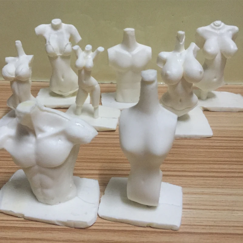 Модель человеческого тела для кукол 3D женская мужская Детская полимерная глина