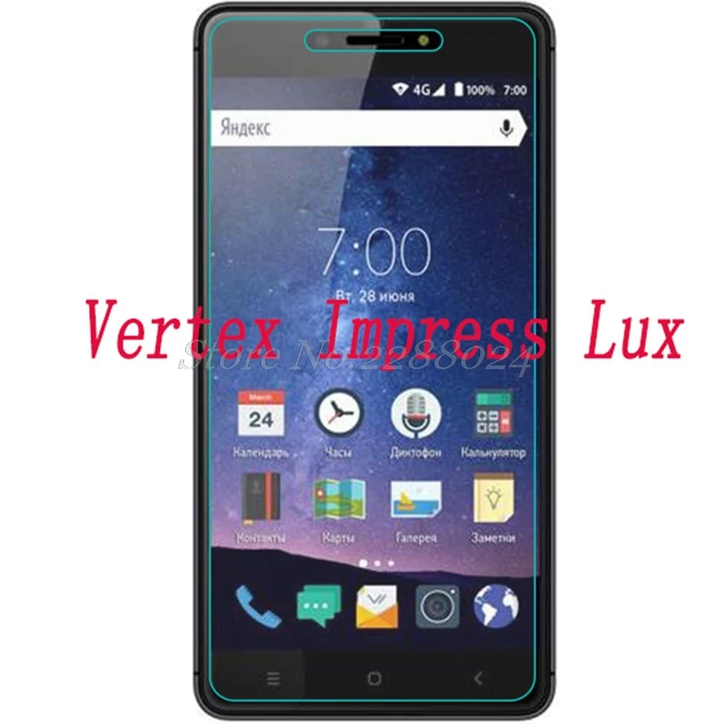 Закаленное защитное стекло для Vertex Impress Lux | Мобильные телефоны и аксессуары