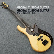 High Quality Factory custom shop Butterfly Bass, bass guitar Butteryfly Deluxe Electric bass guitar yin and yang bass