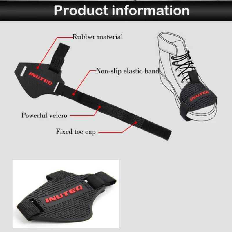 Motocicleta hombres zapatos protección motocicleta engranaje Shifter zapato Protector moto bota cubierta equipo Protector nuevo