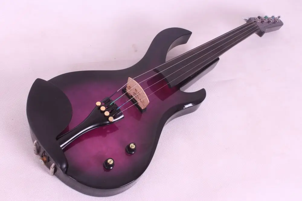 

4 String Electric Violin Guitar Shape Big Jack Pickup 4/4 New #20-5