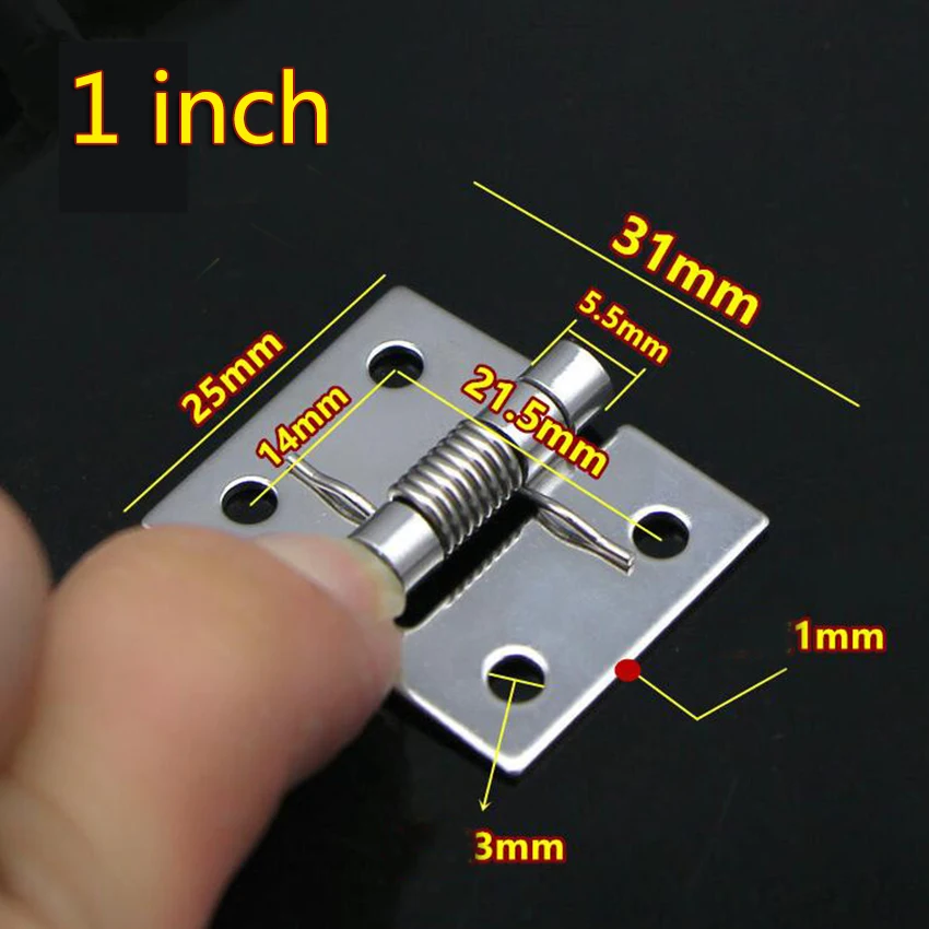 Нержавеющая стальной шкаф с ящиками двери Hing esspring петли дверные петли 1," /2,0"/2," Длина
