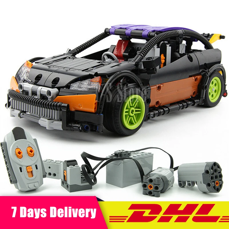 

Lepin 20053 640PCS Genuine Technic Series The Hatchback Type R Set Set Educational Building Blocks Bricks LegoINGlys Gift 6604