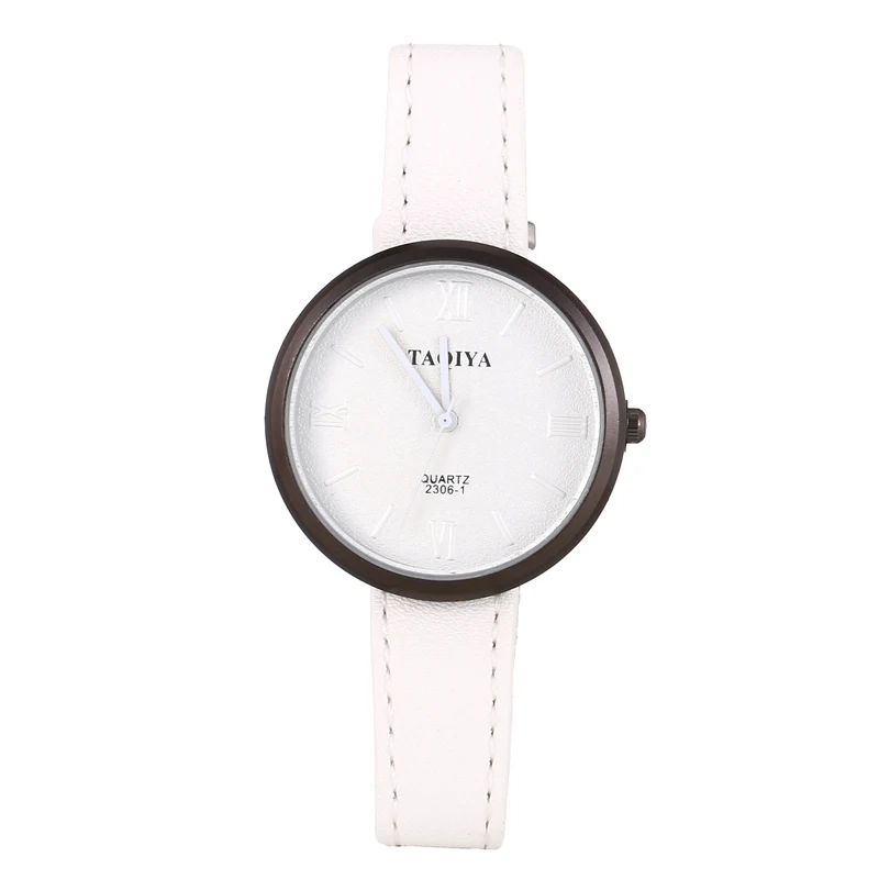 Топ бренд женские часы-браслет кожаные Наручные часы Женские платья женские кварцевые наручные часы Feminino Прямая поставка