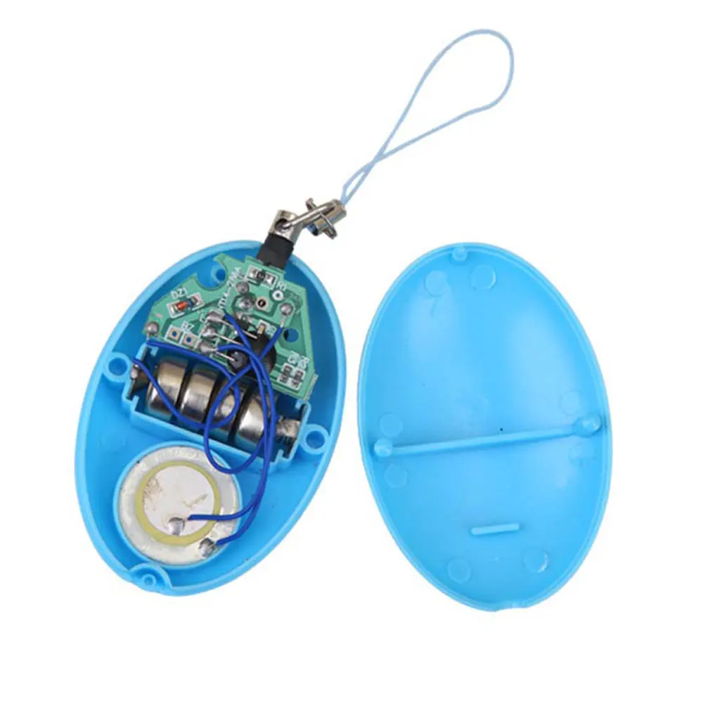 Self Defense Alarm Security Protect Alert Egg Shape Scream 120dB Emergency Alarm Keychain Personal Safety For Girl Child Elderl