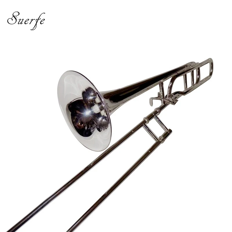 Bb/F Tenor Trombones Посеребренная отделка корпус из латуни с чехлом - Цена: 38 374,51 руб.