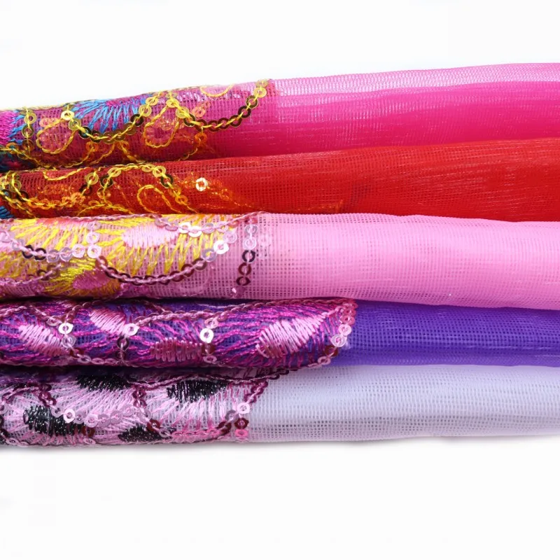 

10 Yards Pink Lace Trim Vintage Sequined Beading Lace Fabric Embroidery Lace Trim Mesh Lace Sewing Christmas Wedding Decoration