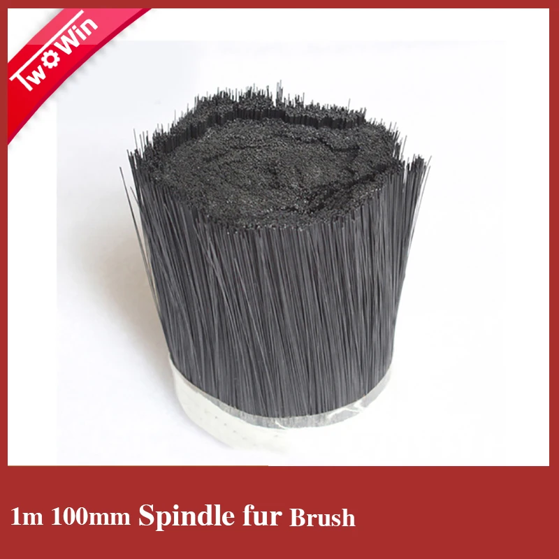 

1m 100mm Brush Vacuum Cleaner Engraving machine Dust Cover for spindle motor free shipping