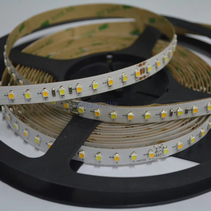 Высококачественный светодиодный светильник 3528 SMD CCT DC24V двухцветный с