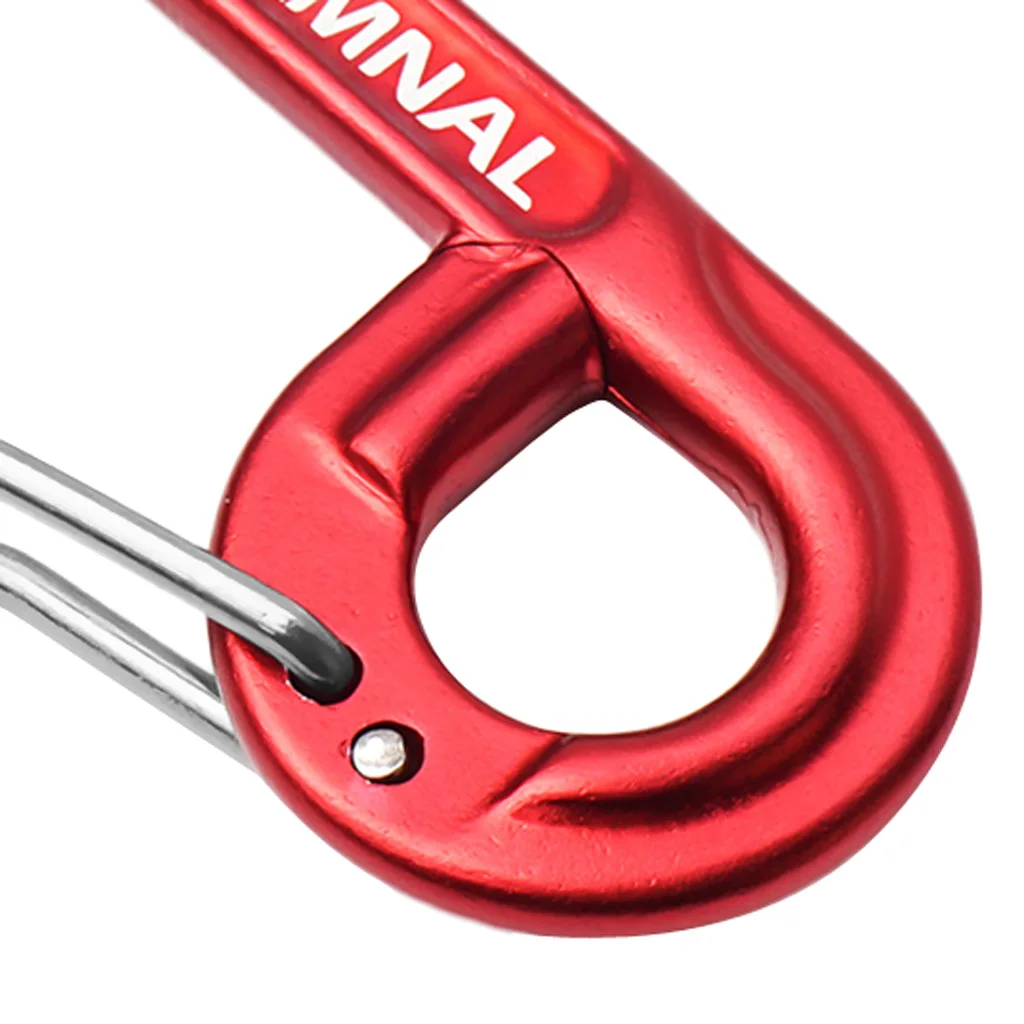 MagiDeal Lightweight Carabiners Hook Eyehole Spring Backpack Clasps Keychain Carabiner Clip Keychain Hook 