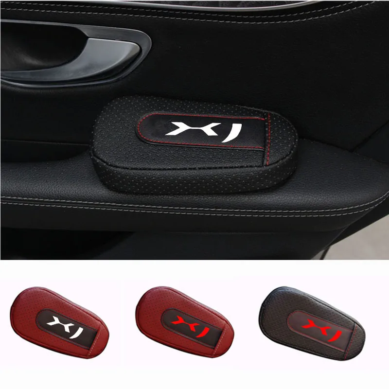 

Soft Leather Leg Cushion Knee Pad Armrest pad Interior Car Accessories For Jaguar Xj